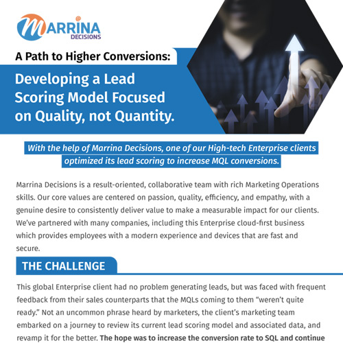 A Path to Higher Conversions