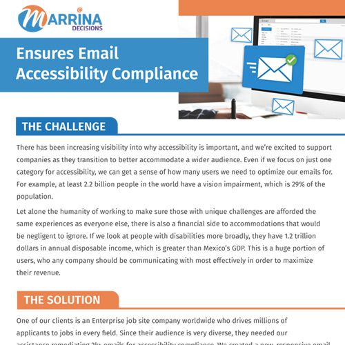 Ensure Email Accessibility Compliance