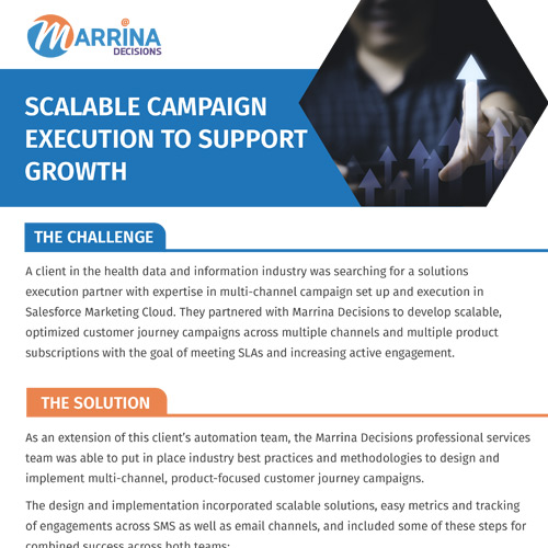 Scalable Campaign Execution to Support Growth